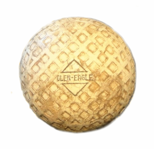 GLEN EAGLES MESH GOLF BALL 1920 - VERY RARE